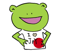 Fun FX trade with pretty Frog and Cat<1> sticker #2058710