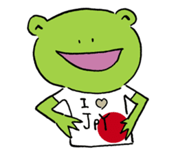 Fun FX trade with pretty Frog and Cat<1> sticker #2058710