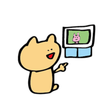 usagichan to kumakun 2 sticker #2058740