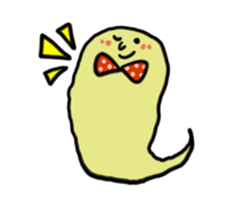 Mr. and Ms.Ghost sticker #2058783