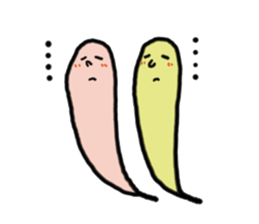 Mr. and Ms.Ghost sticker #2058789