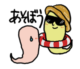 Mr. and Ms.Ghost sticker #2058810