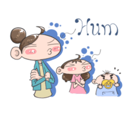 Mommy and Baby sticker #2059457
