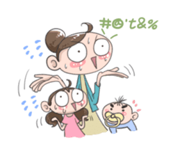 Mommy and Baby sticker #2059458