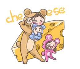 Mommy and Baby sticker #2059475
