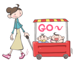 Mommy and Baby sticker #2059478