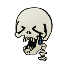 GAIKOSHI kun of skull Sticker sticker #2059922
