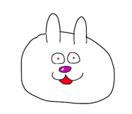 The senior of a rabbit sticker #2060060