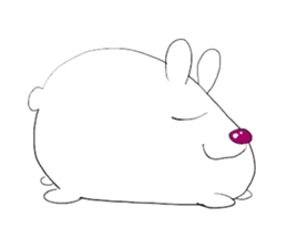 The senior of a rabbit sticker #2060063