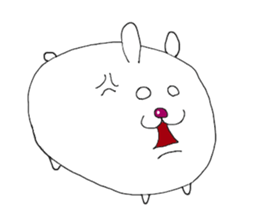 The senior of a rabbit sticker #2060077