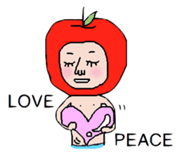 Residents of the fruit village. sticker #2060383