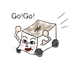 Residents of the fruit village. sticker #2060386