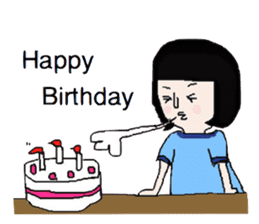 Residents of the fruit village. sticker #2060410