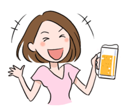 Enjoy drinking! sticker #2060421