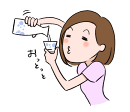 Enjoy drinking! sticker #2060423