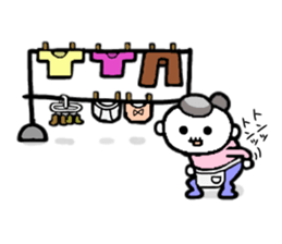 Grandpa and Grandma. sticker #2060495