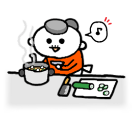 Grandpa and Grandma. sticker #2060496