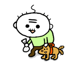 Grandpa and Grandma. sticker #2060501