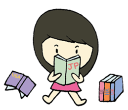 Mim on holiday By Immimmim sticker #2060653