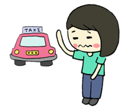 Mim on holiday By Immimmim sticker #2060661