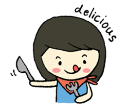 Mim on holiday By Immimmim sticker #2060674