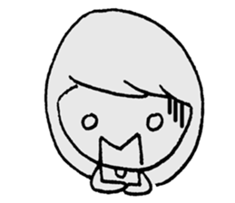 Mim on holiday By Immimmim sticker #2060676