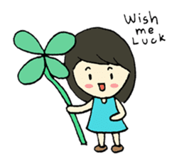 Mim on holiday By Immimmim sticker #2060685