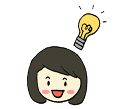 Mim on holiday By Immimmim sticker #2060686