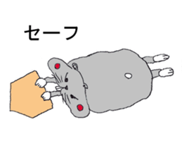 Larva? It's hamstar! sticker #2060774