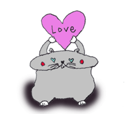Larva? It's hamstar! sticker #2060775