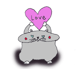 Larva? It's hamstar! sticker #2060775