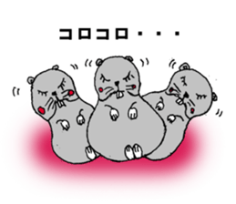 Larva? It's hamstar! sticker #2060794