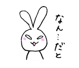kawaiiii rabbit sticker #2061213