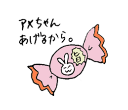 kawaiiii rabbit sticker #2061220