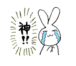 kawaiiii rabbit sticker #2061229
