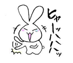 kawaiiii rabbit sticker #2061230