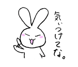 kawaiiii rabbit sticker #2061232
