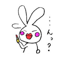 kawaiiii rabbit sticker #2061249