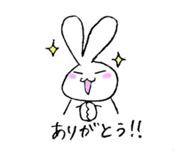 kawaiiii rabbit sticker #2061250