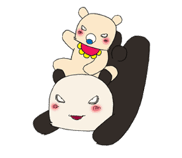 Kowamote Panda sticker #2061488