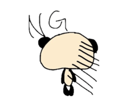 daily panda sticker #2061908