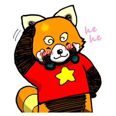 Lesser panda "Letsu". (EN ver)