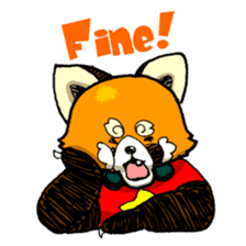 Lesser panda "Letsu". (EN ver) sticker #2061935