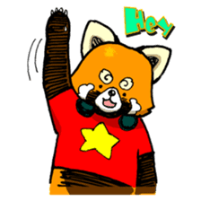 Lesser panda "Letsu". (EN ver) sticker #2061936