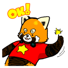 Lesser panda "Letsu". (EN ver) sticker #2061937