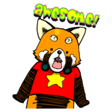 Lesser panda "Letsu". (EN ver) sticker #2061939