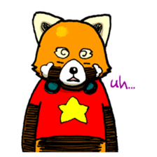 Lesser panda "Letsu". (EN ver) sticker #2061943