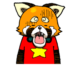 Lesser panda "Letsu". (EN ver) sticker #2061946
