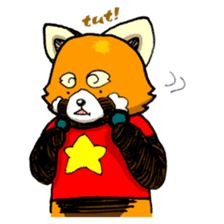 Lesser panda "Letsu". (EN ver) sticker #2061949