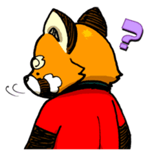 Lesser panda "Letsu". (EN ver) sticker #2061953